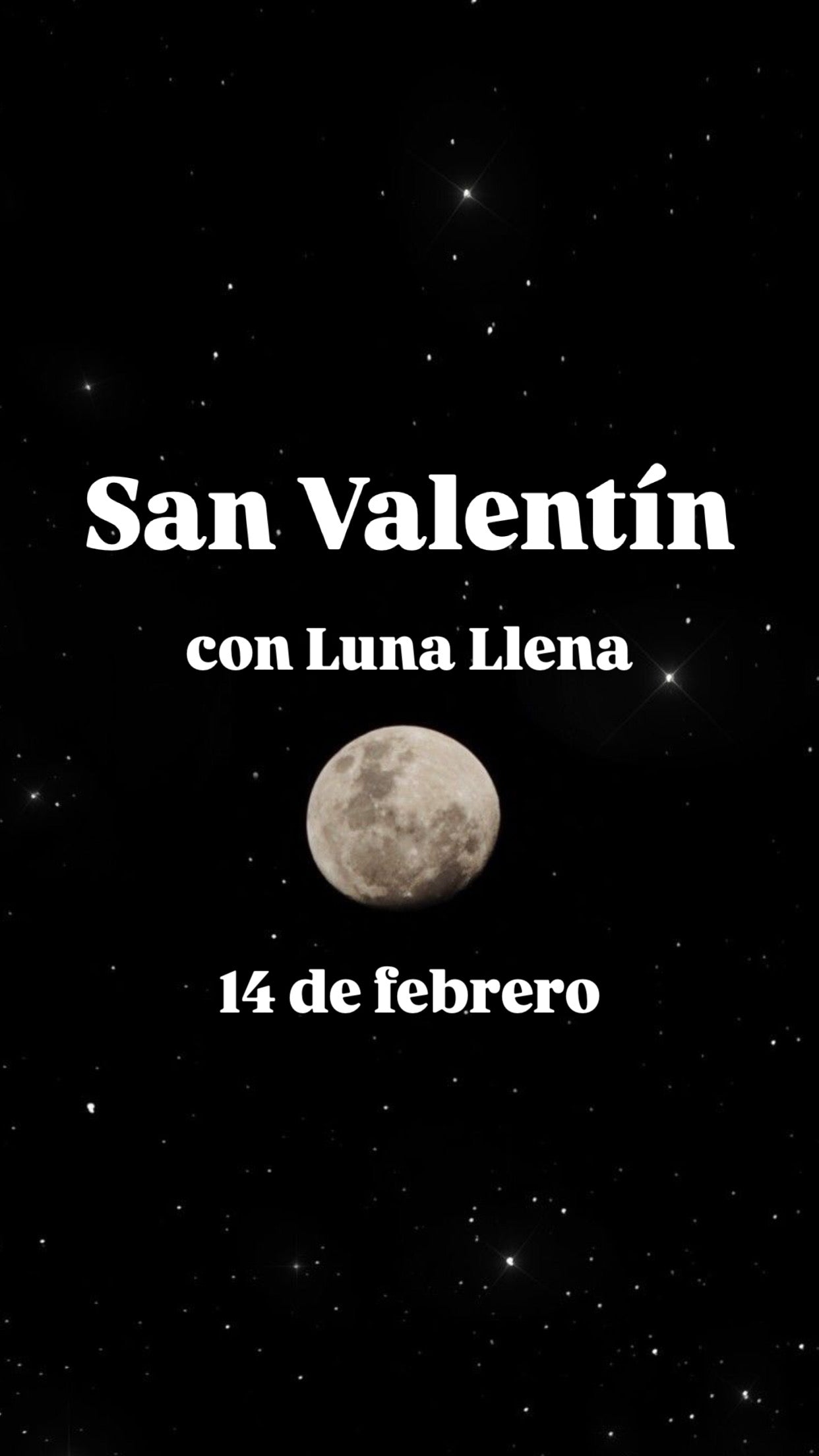 Luna Llena en San Valentín